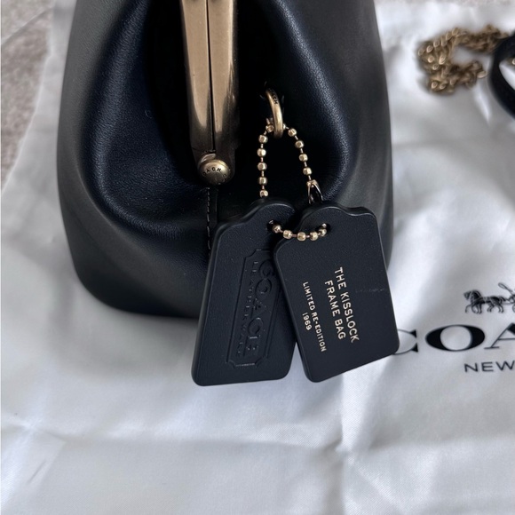 Coach Kisslock 14 Clutch with Gold Accents - Picture 2 of 6